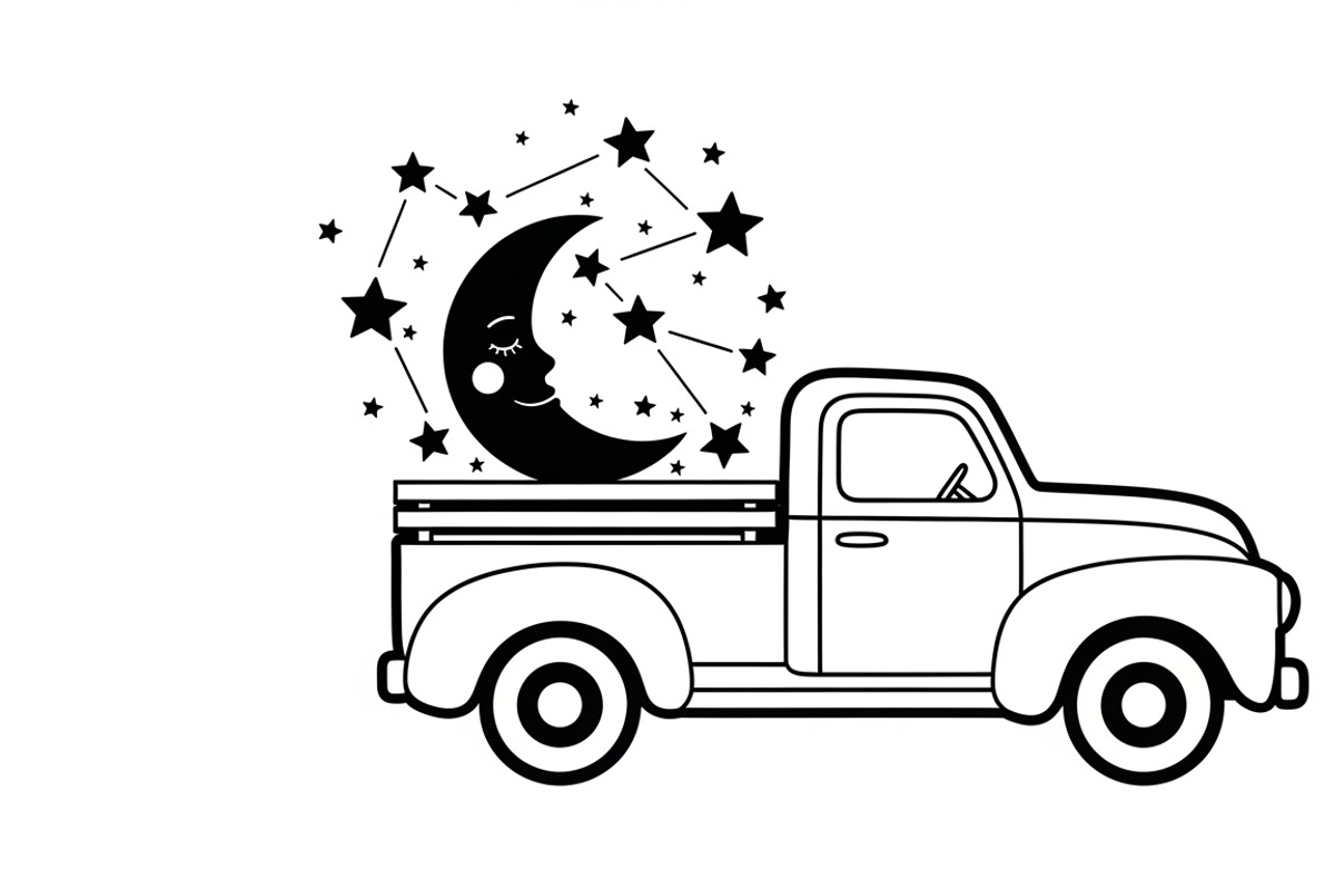 Cute baby toy truck design featuring, an Illustration by Amazin_art (Photo 4 of 33)