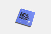 Square Book Mockup, a Books & Magazine Mockup by Afif_studio (Thumbnail 3 of 5)