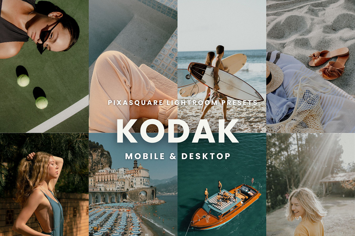 Kodak Film Look Lightroom Presets, a Preset Add-On by PixaSquare (Photo 1 of 9)