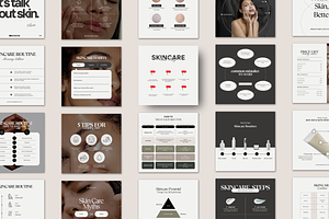 Beauty & Skincare Instagram Template