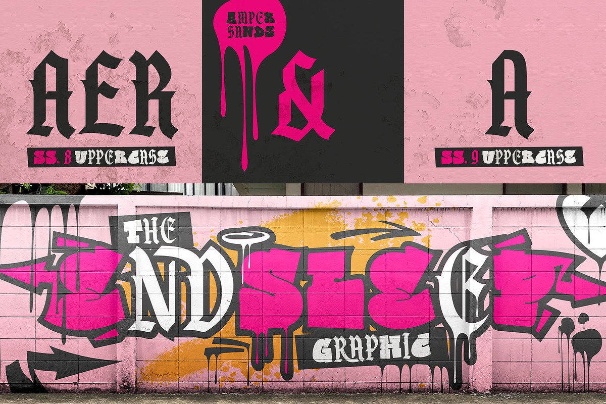 Vandal Street Graffiti Font, a Symbol Font by alit design (Photo 22 of 23)