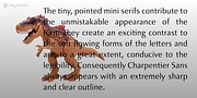 Charpentier Sans Pro, a Sans Serif Font by ingoFonts (Thumbnail 9 of 10)