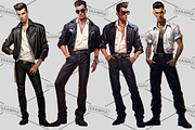 Rockabilly Men Bundle of 33, a Graphic by Jay Major Designs (Thumbnail 5 of 11)