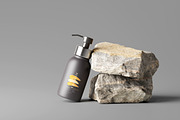 Dark Plastic Cosmetic Mockup Bundle, a Cups & Container Mockup by pmvch (Thumbnail 77 of 111)