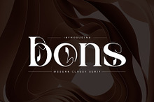 Bons Serif Typeface