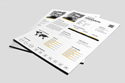Infographic Resume Template, a Resume Template by Abdul Studio (Thumbnail 3 of 5)