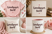 Loveheart Serif, a Serif Font by Wow Magic (Thumbnail 2 of 6)