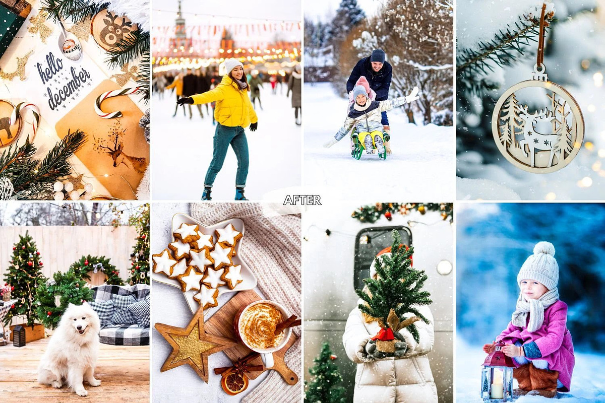10 Frosted December Lightroom Preset, a Preset Add-On by LucaTheme (Photo 2 of 9)