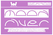 saint fighter aqua font, a Font by weknow (Thumbnail 5 of 5)