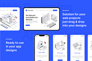 Isometric Engineering Icons, a Duotone Icon by Vectors Market (Thumbnail 4 of 7)