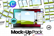 Mock-Up Pack v3 Canva Templates, a Social Media Template by Virall (Thumbnail 1 of 10)