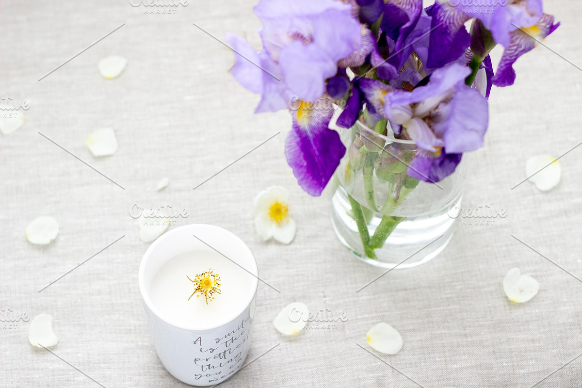 Purple Iris Styled Stock Collection, a Photo by Chalking Up Stock (Photo 8 of 19)