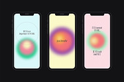 Round Circle Gradient Textures Pack, a Texture Graphic by pixelbuddha.net (Thumbnail 3 of 12)