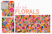 Color Pop Florals, a Decorative Illustration by rileyBgraphics (Thumbnail 1 of 7)