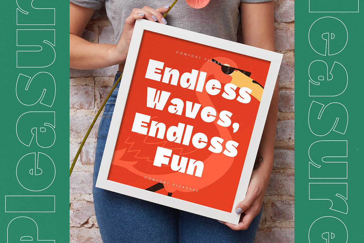 Comfort Pleasure Display Font, a Serif Font by timelesstype.co (Photo 12 of 20)