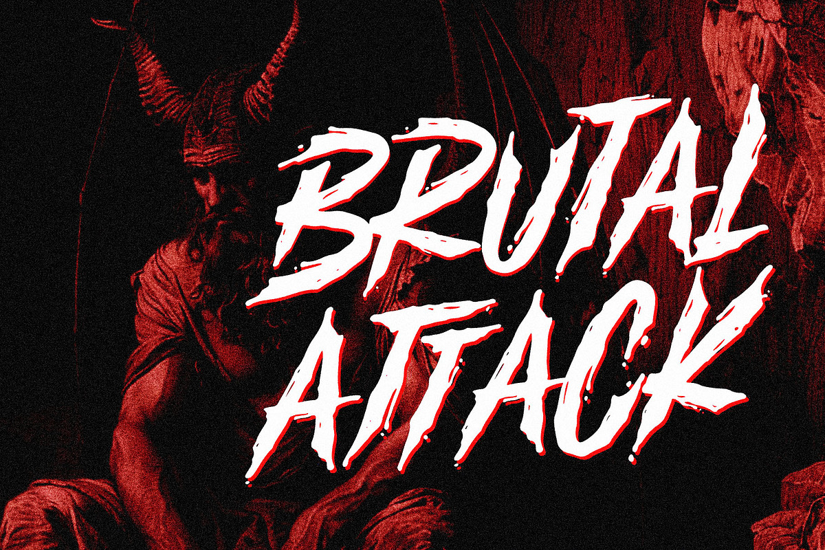 Secret Solver - Scary Horror Font, a Handwritten Font by HanzelSpace Studio (Photo 3 of 7)