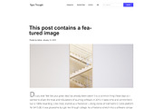 Type Thought WordPress Theme, a WordPress Template by Pixel Co. (Thumbnail 4 of 7)