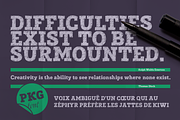 Posterizer KG Sketch, a Slab Serif Font by Posterizer KG (Thumbnail 2 of 5)