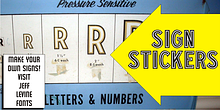 Sign Stickers JNL