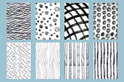 50 hand drawn pattern kit., a Texture Illustration by redstudio (Thumbnail 6 of 11)