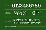 Monagi – Retro Golf Serif Font, a Serif Font by Drizy (Thumbnail 4 of 10)