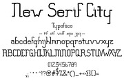 Font New Serif City Modern Cute, a Serif Font by PageLightStudios (Thumbnail 1 of 6)