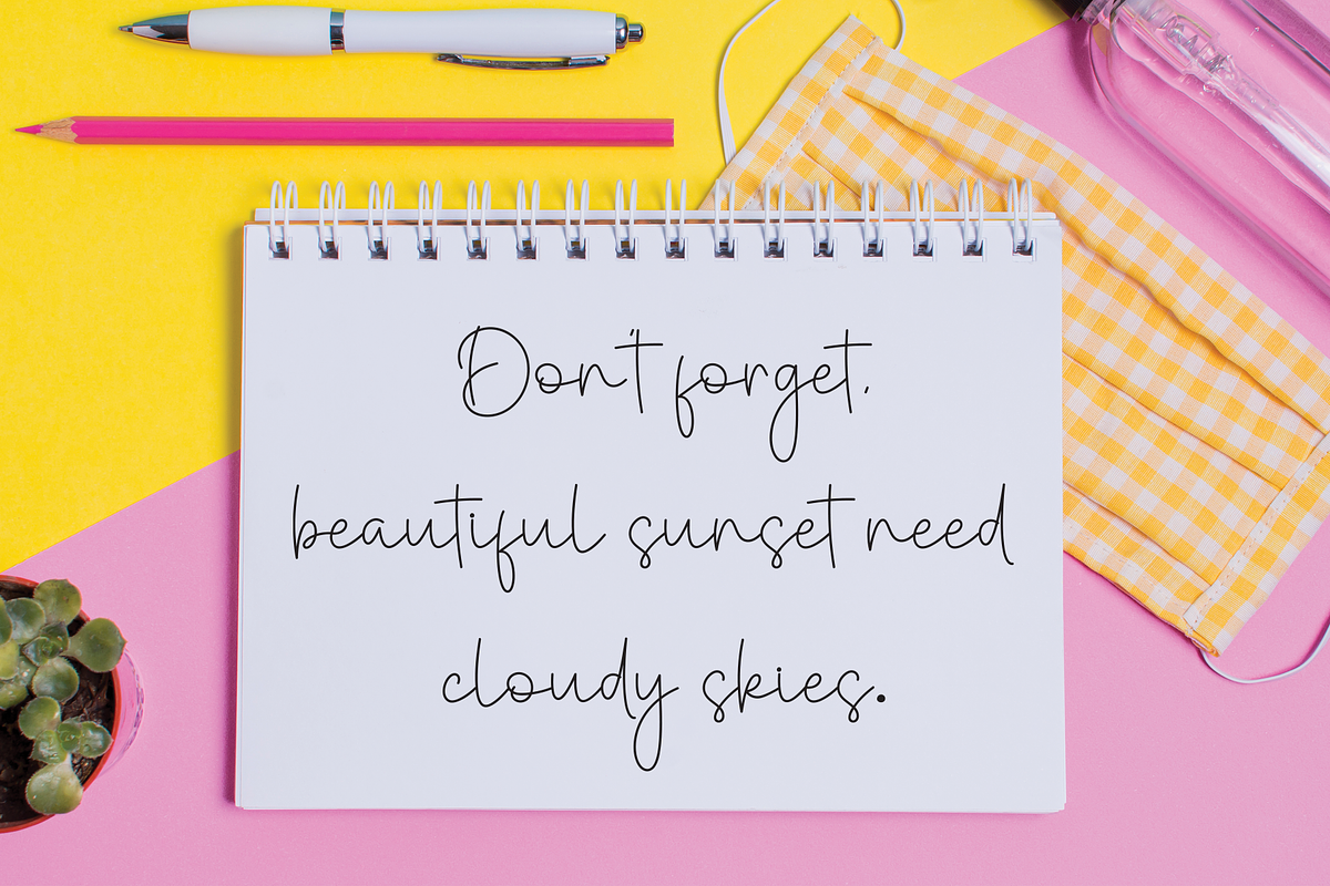 Something | Script Font, a Handwritten Font by Scratchones (Photo 4 of 8)