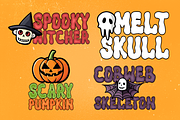 Folklore - Spooky Halloween Font, a Font by Dharmas Foundry (Thumbnail 7 of 13)