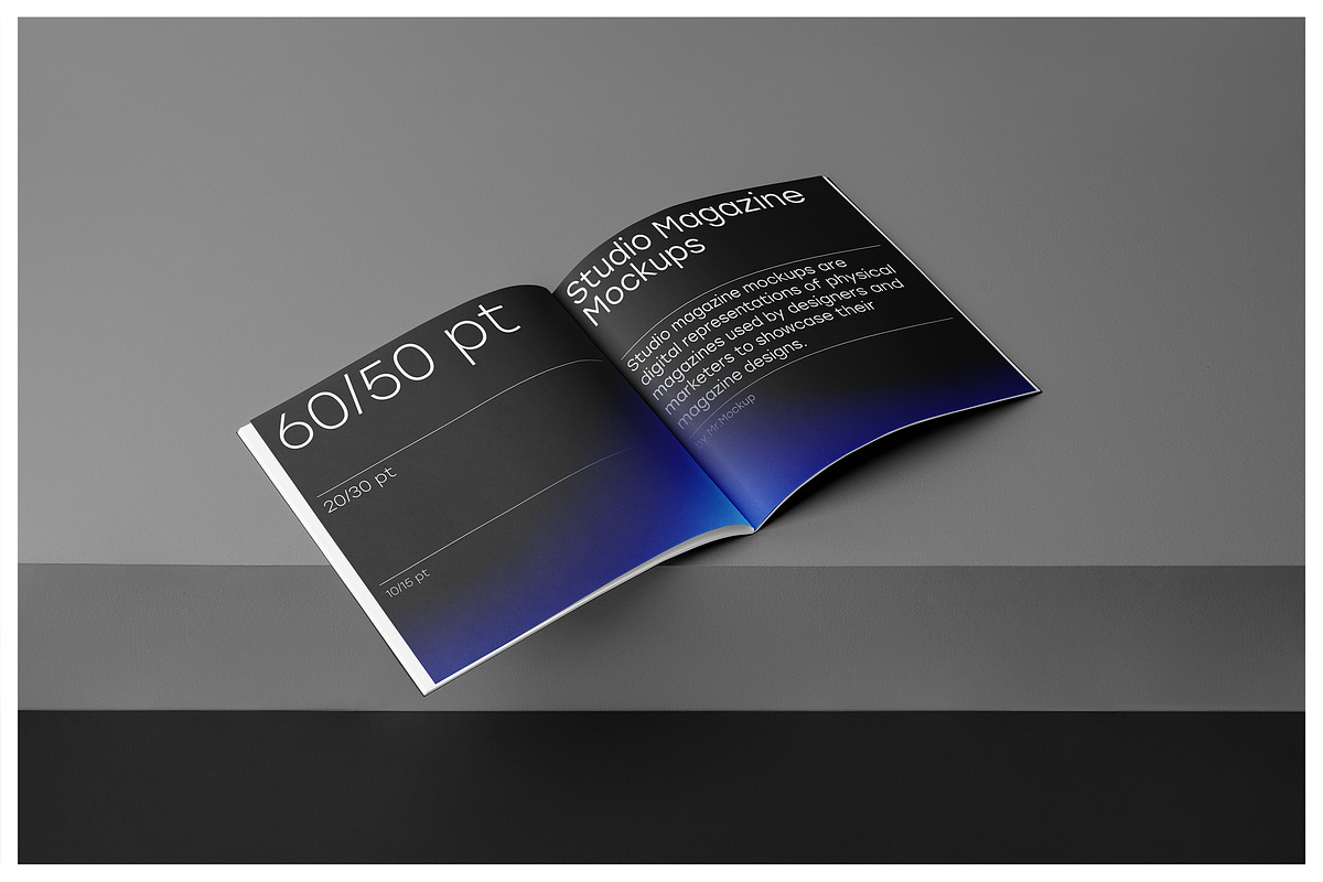 Studio Magazine Mockups, a Books & Magazine Mockup by Mr.Mockup™ (Photo 17 of 24)