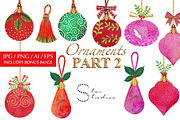 Ornaments part 2, a Decorative Illustration by Dana Designs (Thumbnail 1 of 2)