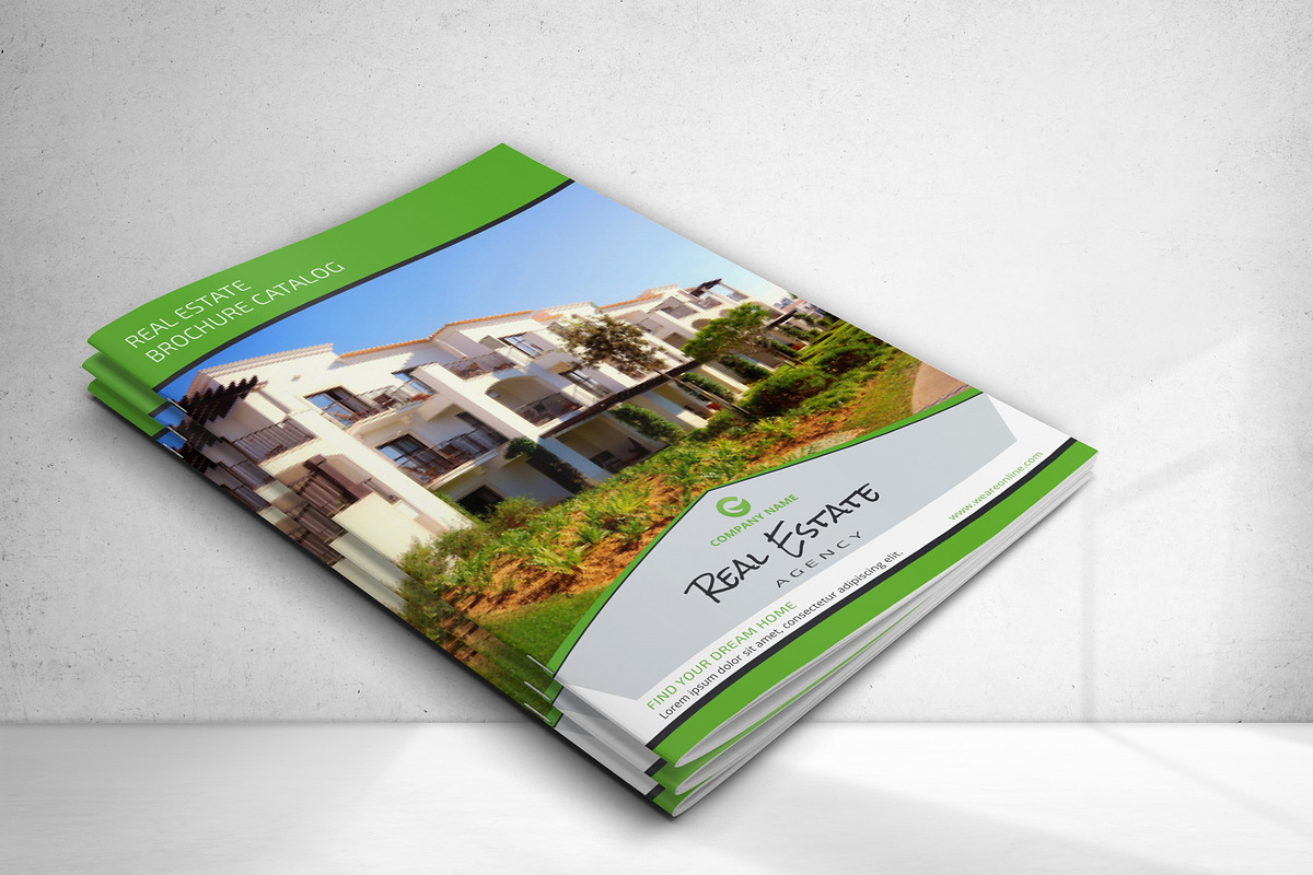 Real Estate Brochure Catalog, a Brochure Template by design_pick (Photo 2 of 11)
