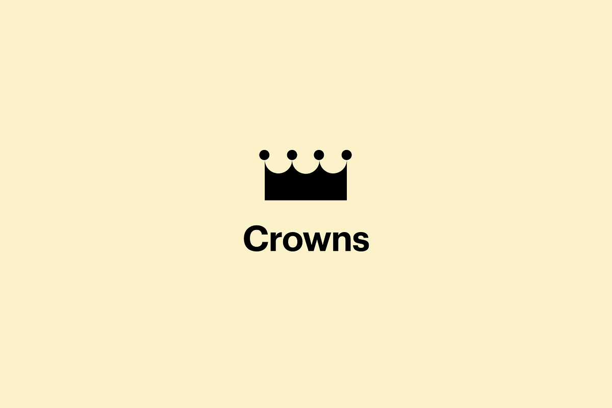 50+ Vector Crown Icons, an Icon by Fantastic Greg (Photo 5 of 5)