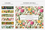 Botanical Garden Floral Prints, a Pattern Graphic by LEAFure (Thumbnail 2 of 10)