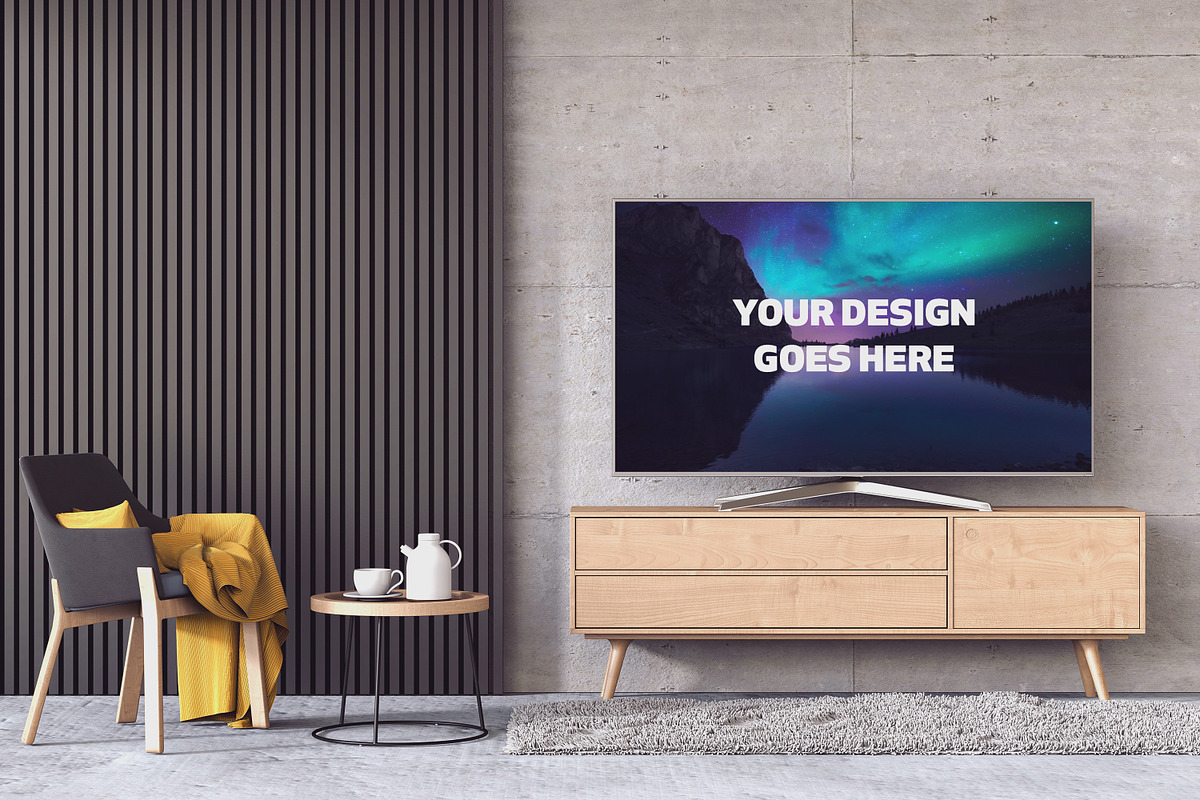 24 TV Display Mockup, a Product Mockup by Walentin (Photo 21 of 21)