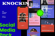 KNOCKIN - New Hype Social Media, a Social Media Template by Dirtytemp Studio (Thumbnail 1 of 14)