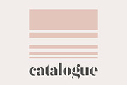 Catalogue - A Minimal Typeface, a Serif Font by Josh O. (Thumbnail 7 of 7)