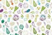 Vector Vegetables. Illustrations., a Food Illustration by Olga Olmix (Thumbnail 7 of 8)