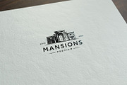 Vintage Luxury Mansions Logo, a Branding & Logo Template by tkzgraphic (Thumbnail 2 of 2)