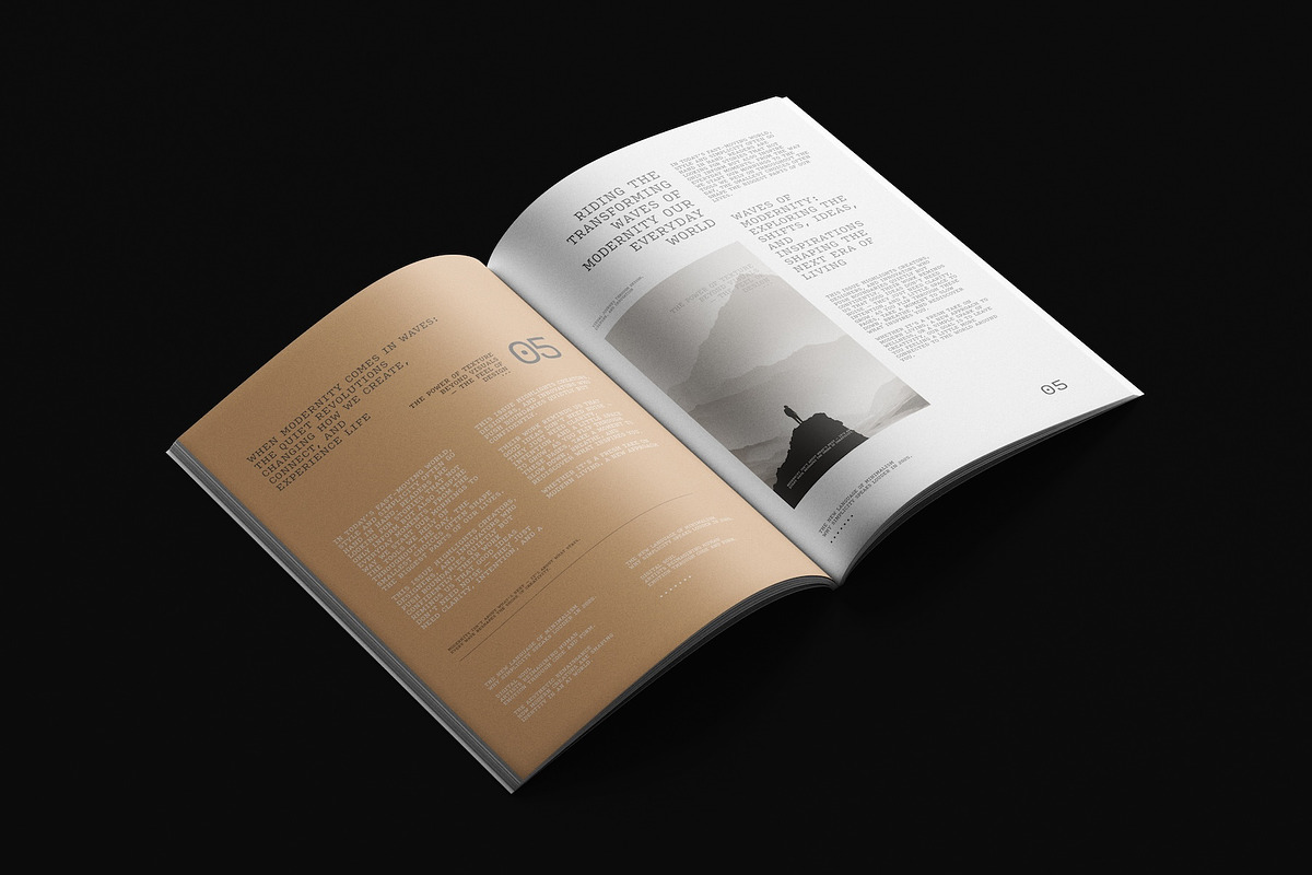 EMBER / Magazine Mockups, a Books & Magazine Mockup by Toasin Studio (Photo 7 of 9)