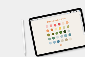 Procreate Color Palette - Summer Fun