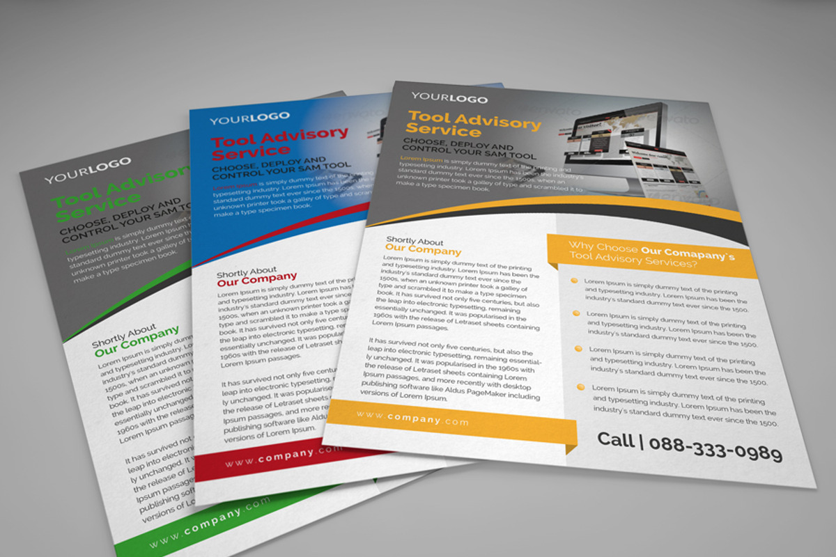 IT and Software Flyers, a Flyer Template by RQ Designs (Photo 6 of 11)