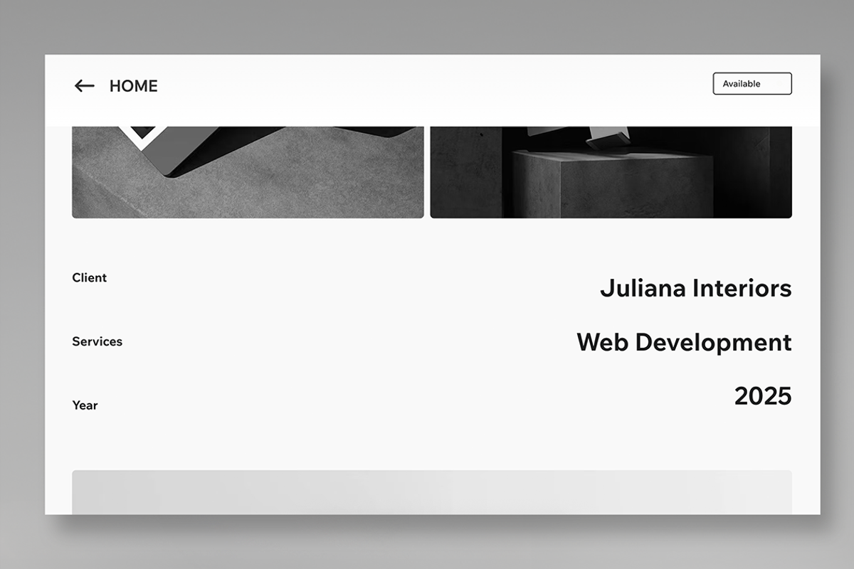 Portfolio Website Template, a Wix Template by pixlspace (Photo 9 of 11)