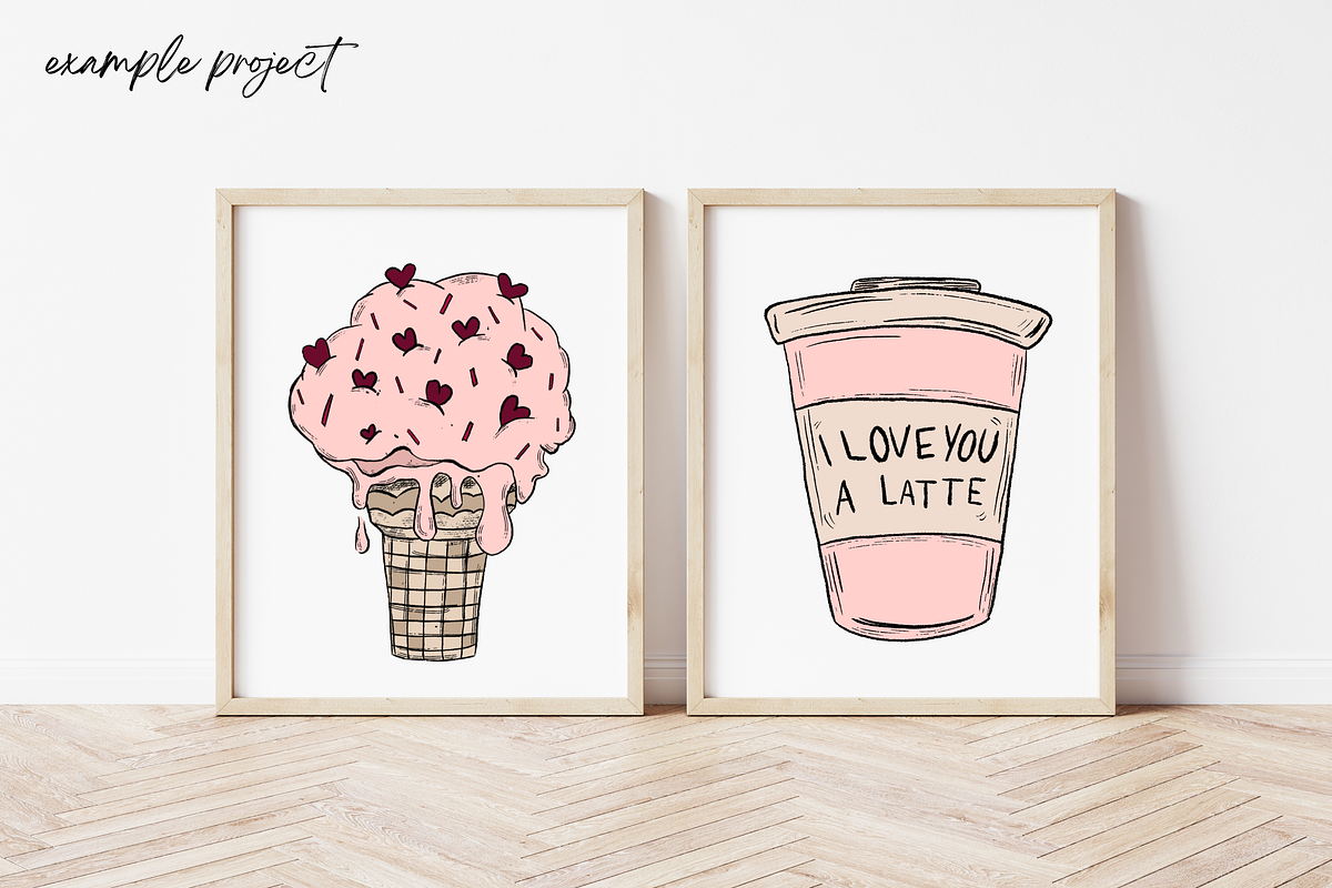 Valentines Day Clipart Bundle, a Graphic by Murphy & Frank (Photo 7 of 7)