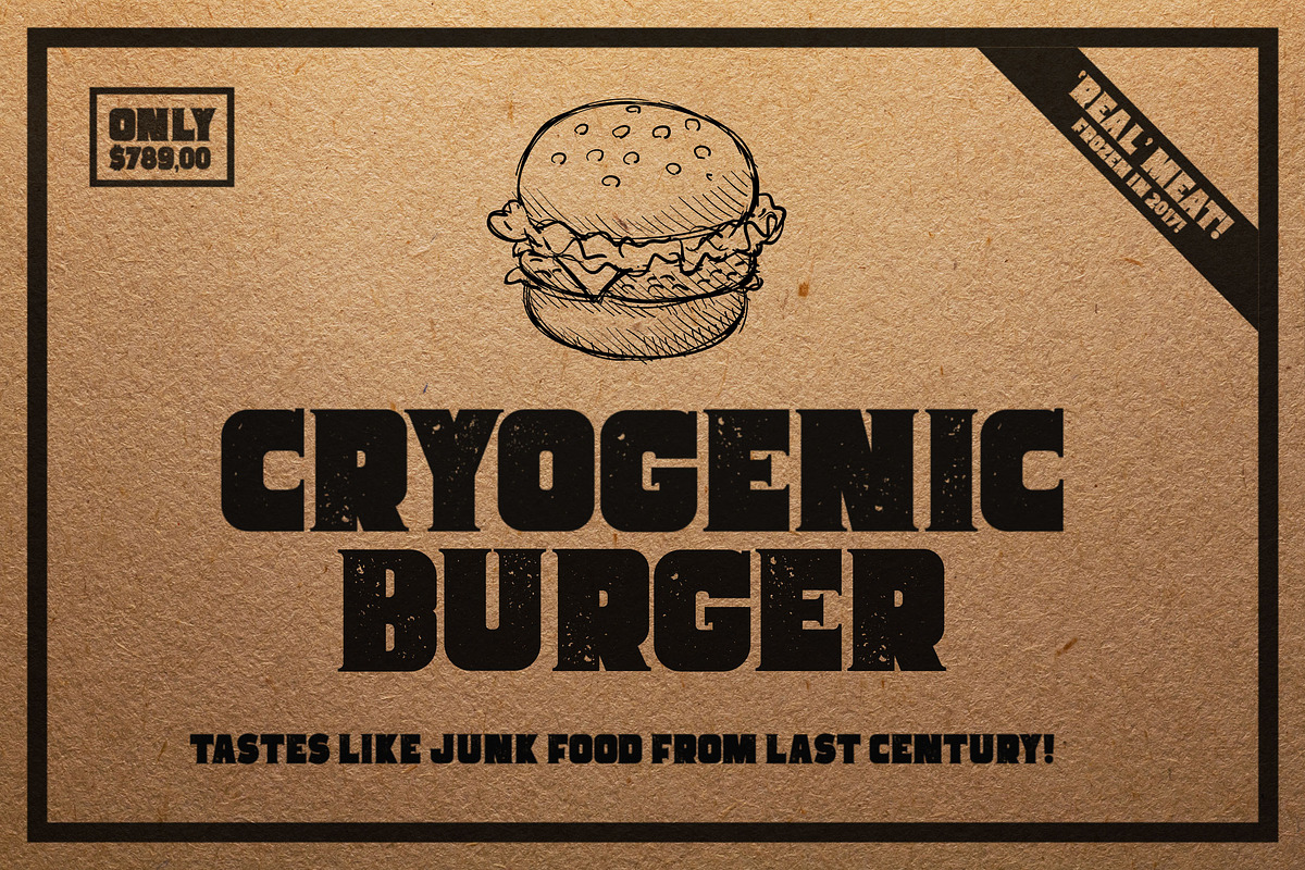 Space Cowboy Serif Aged and Clean preview 2