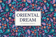 Oriental Dreams patterns, a Pattern Graphic by Piñata (Thumbnail 1 of 17)