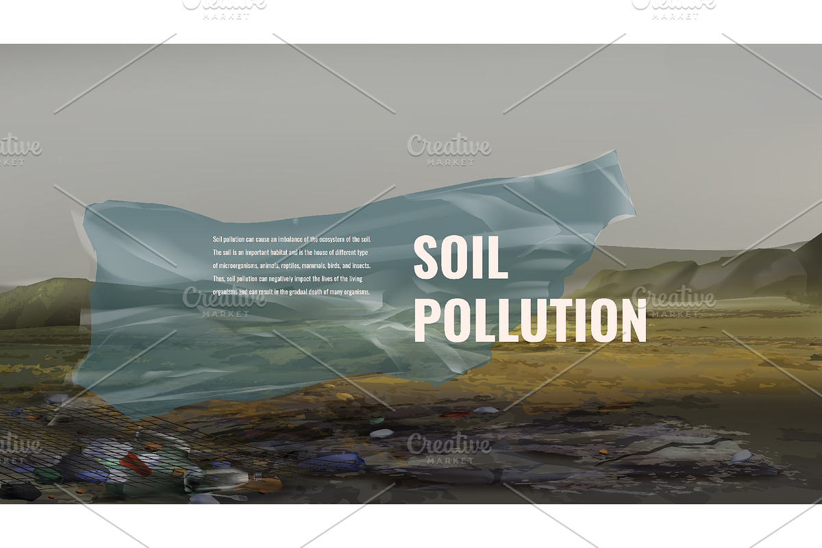 Vector Ecological Disasters Set, an Animal Illustration by Zonda (Photo 5 of 12)