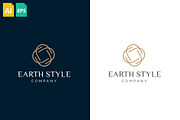 Earth Style Logo, a Branding & Logo Template by Schneider Design Store (Thumbnail 2 of 2)