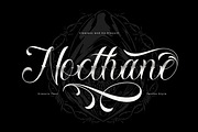 Nocthane - Tatto Style Font, a Blackletter Font by Flawless And Co (Thumbnail 1 of 10)