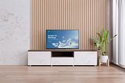 Smart Tv Mockup, a Household Mockup by HanaSaka_Studio (Thumbnail 4 of 5)