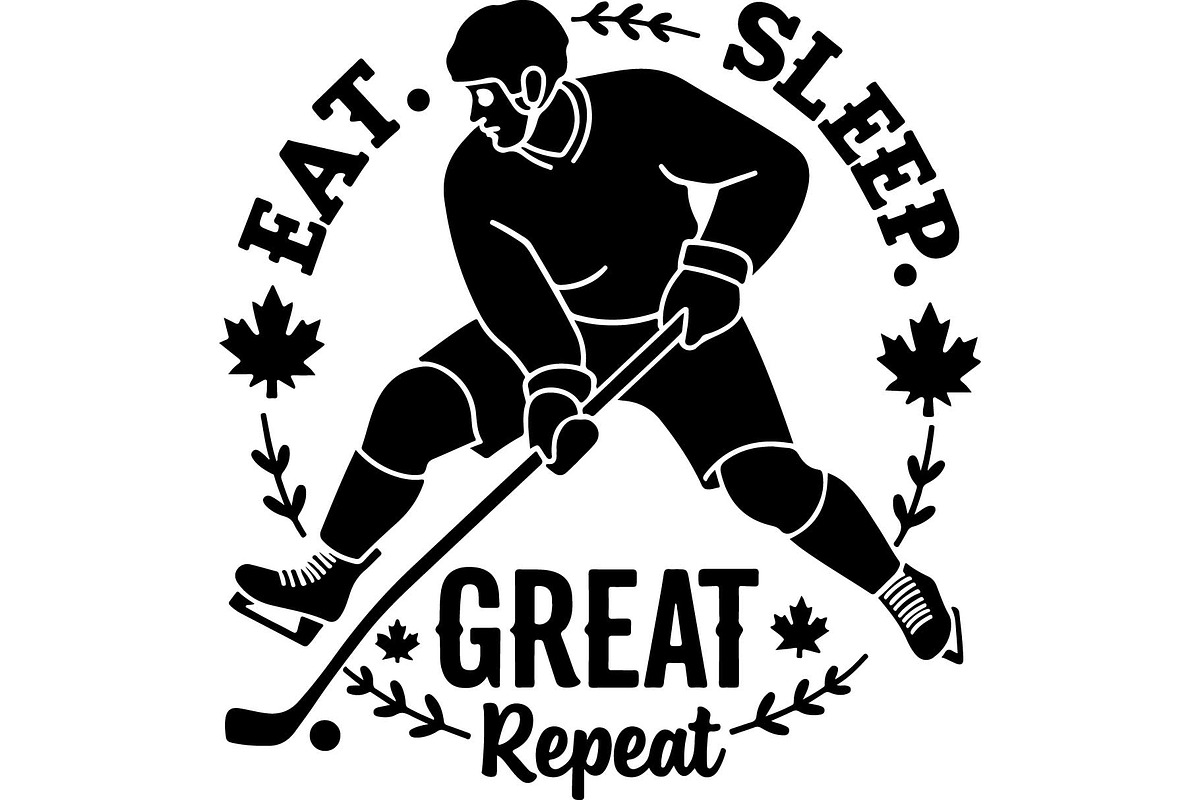 Hockey T-Shirt Design Bundle, an Object Graphic by jahid234 (Photo 5 of 10)